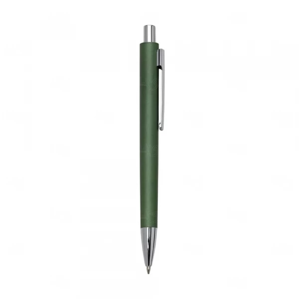 Caneta Semimetal Personalizada Verde