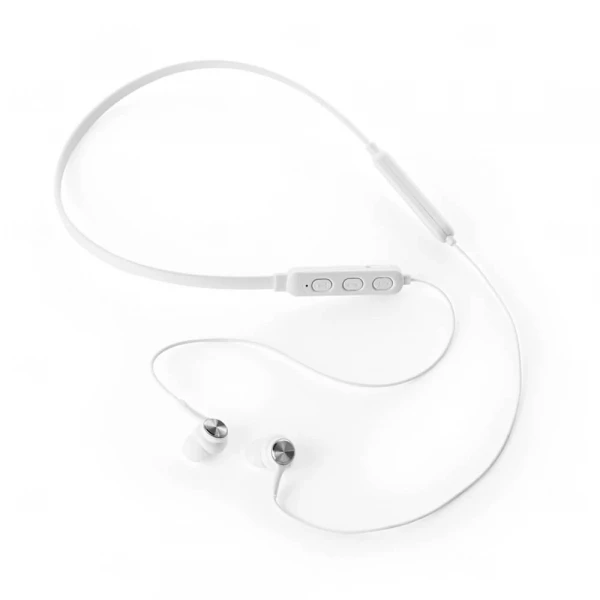 Fone de Ouvido Personalizado Bluetooth Branco