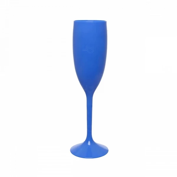 Taça Champagne Personalizada - 160ml Azul