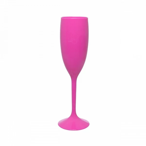 Taça Champagne Personalizada - 160ml Rosa