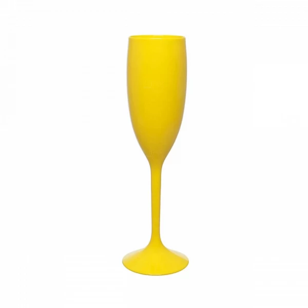 Taça Champagne Personalizada - 160ml Amarelo
