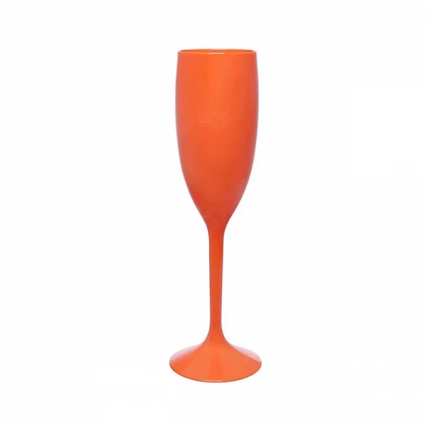 Taça Champagne Personalizada - 160ml Laranja