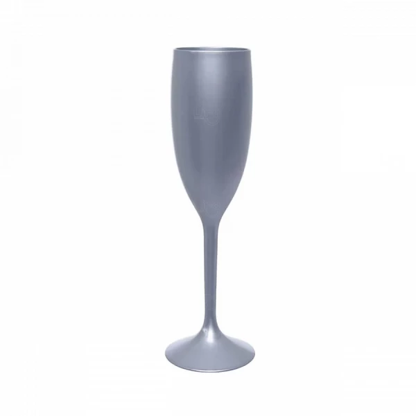 Taça Champagne Personalizada - 160ml Cinza