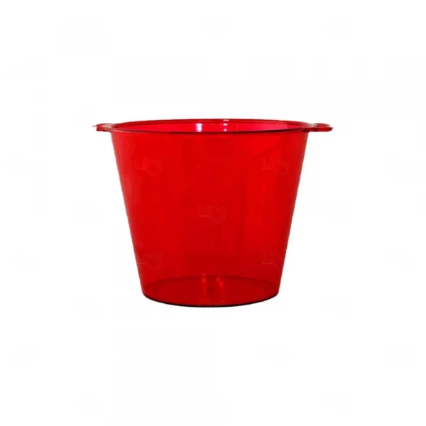 Balde Personalizado De Gelo  - 5L Vermelho