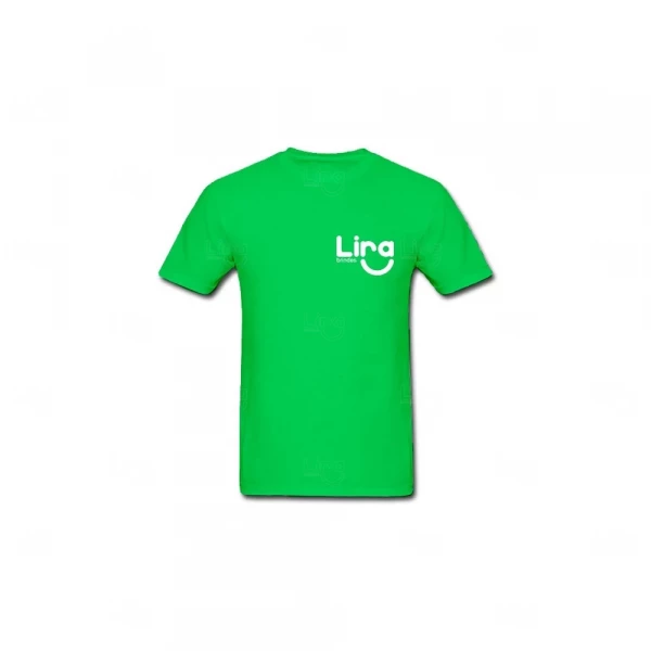 Camiseta Poliéster Personalizada Verde Claro