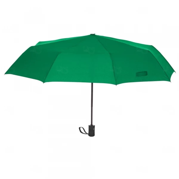 Guarda Chuva Automático Colorido Personalizado Verde
