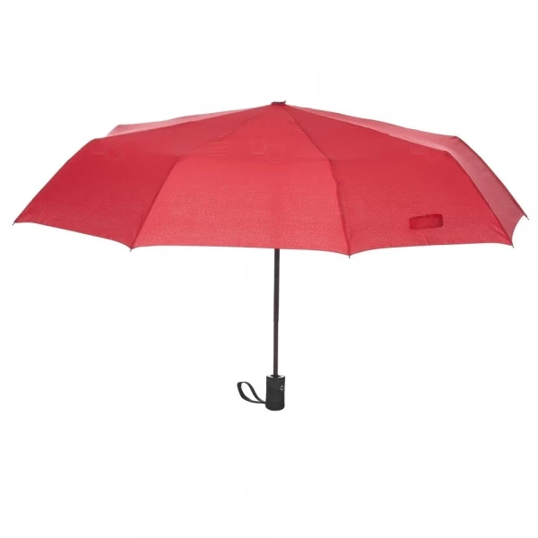 Guarda Chuva Automático Colorido Personalizado Vermelho
