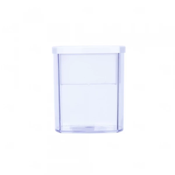 Porta Caneta Plástico Personalizada Branco