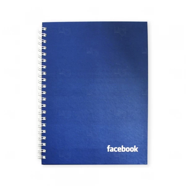 Caderno confeccionado do zero 100%  Personalizado - 28 x 21 Azul