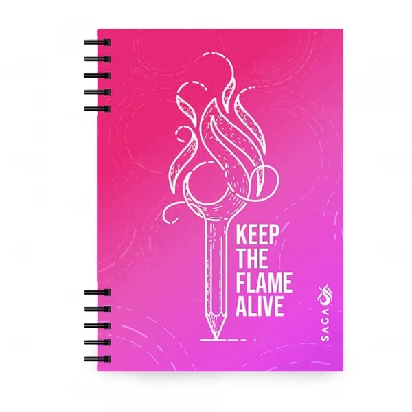 Caderno  Confeccionado do zero  100% Personalizado Capa Dura Rosa