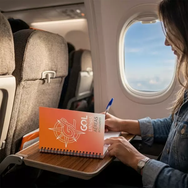 Caderno 100% Personalizado Capa Dura - 24 x 18cm 