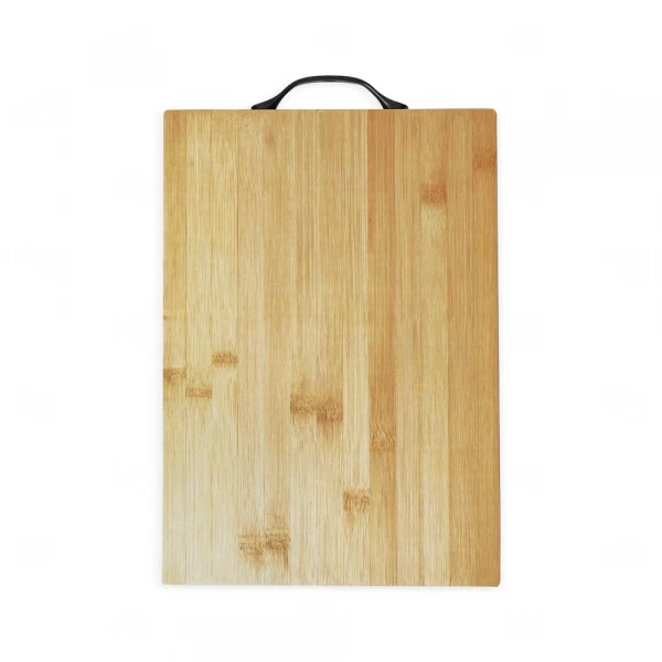 Tábua de Carne c/ Alça Personalizada - 34 x 24 cm Bambu