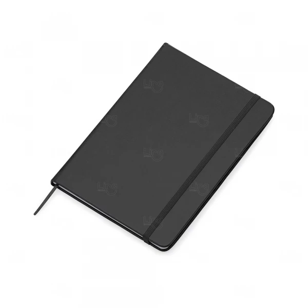 Moleskine c/ Caneta Personalizado - 21 x 14,7 cm Preto