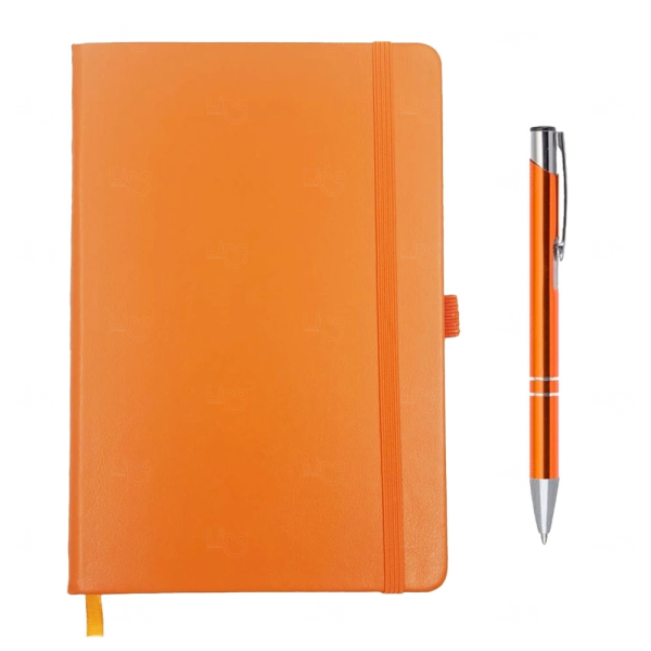 Moleskine c/ Caneta Personalizado - 21 x 14,5 cm 