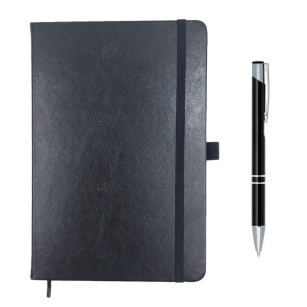 Moleskine c/ Caneta Personalizado - 21 x 14,5 cm 