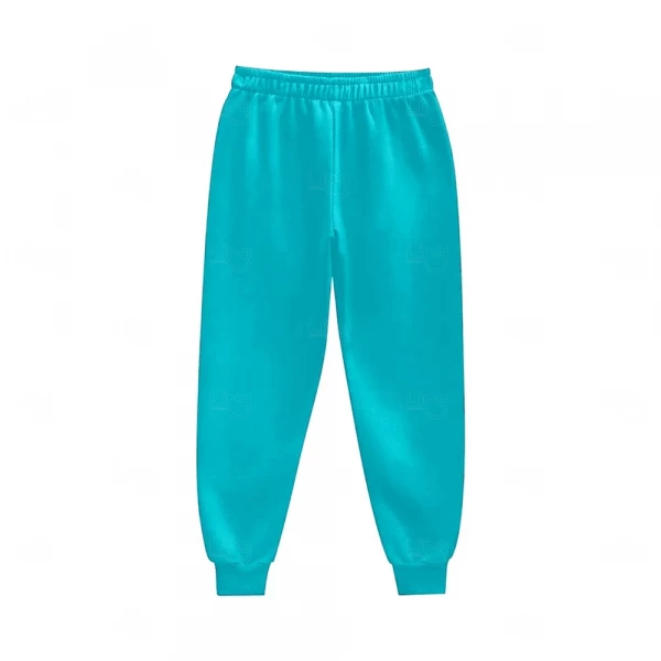 Calça de Moletom Personalizada Azul Claro