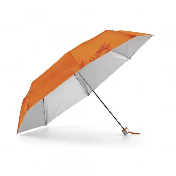 Guarda-Chuva Dobrável Personalizado Laranja