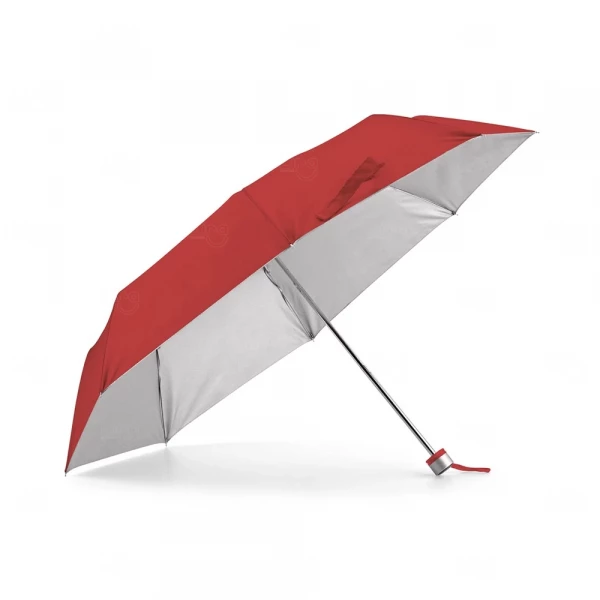 Guarda-Chuva Dobrável Personalizado Vermelho