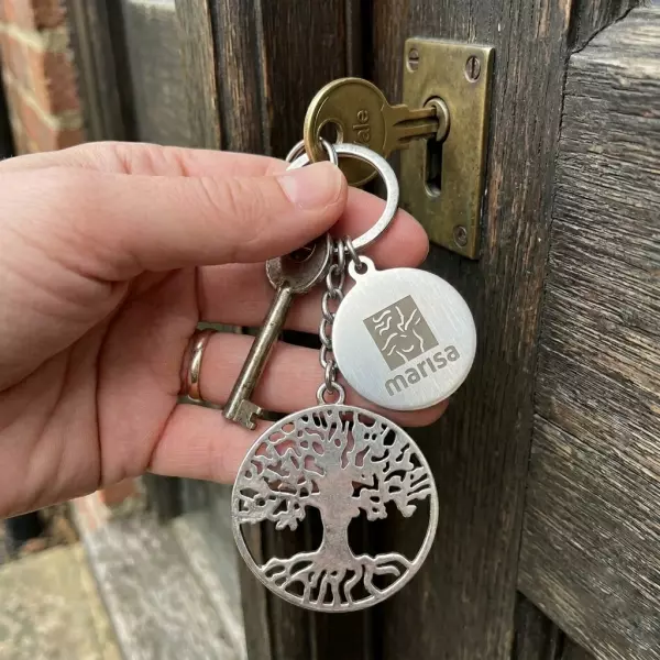 Chaveiro Árvore da Vida em Metal Personalizado 