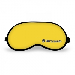 Máscara Personalizada de Dormir Amarelo