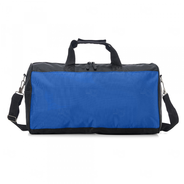 Bolsa de Viagem em Poliéster Personalizada - 25 x 48 cm Azul