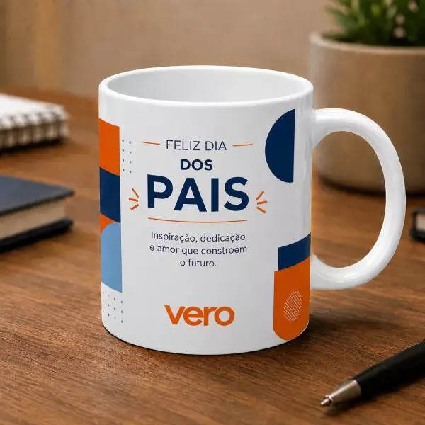 Caneca de Porcelana 325ml - Personalizada 