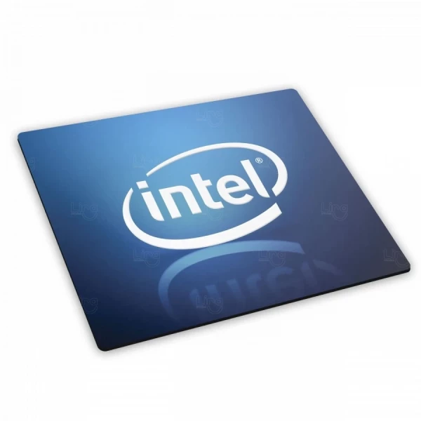 Mouse Pad  Personalizado Neoprene Retangular Azul
