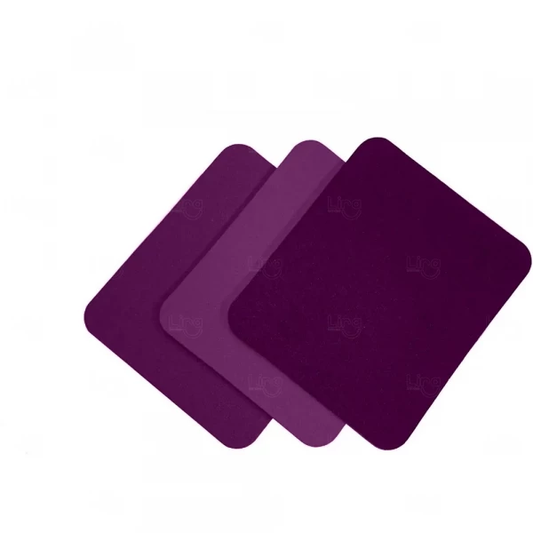 Mouse Pad  Personalizado Neoprene Retangular Roxo