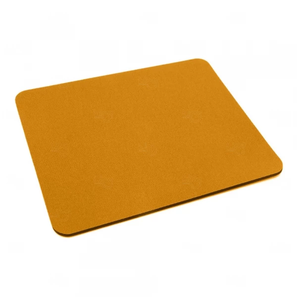 Mouse Pad  Personalizado Neoprene Retangular Laranja