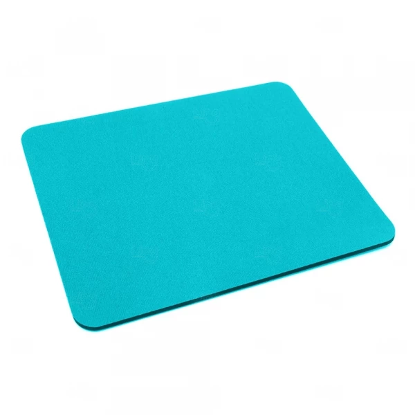 Mouse Pad  Personalizado Neoprene Retangular Azul Claro