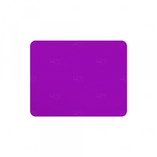 Mouse Pad Personalizado Neoprene Retangular Roxo