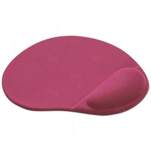 Mouse Pad  Neoprene sublimado Ergonômico 100% Personalizado Rosa