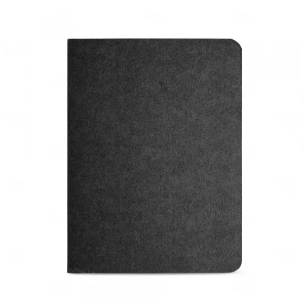 Caderneta B7 Personalizado - 12,5 x 9,3 cm Preto