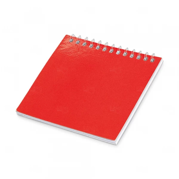 Caderno Personalizado para Colorir Vermelho