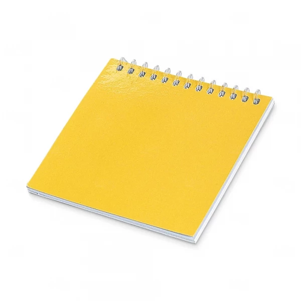 Caderno Personalizado para Colorir Amarelo