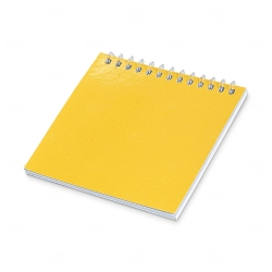 Caderno personalizado para colorir Amarelo