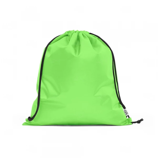 Sacochila Personalizada em Tecido PET - 37 x 41 cm Verde