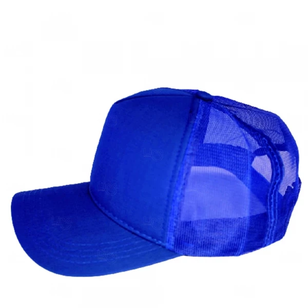 Boné Trucker Personalizado Uma Cor Azul