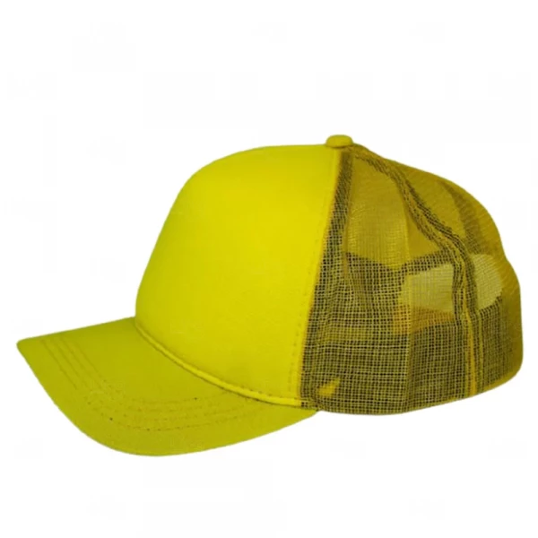 Boné Trucker Personalizado Uma Cor Amarelo