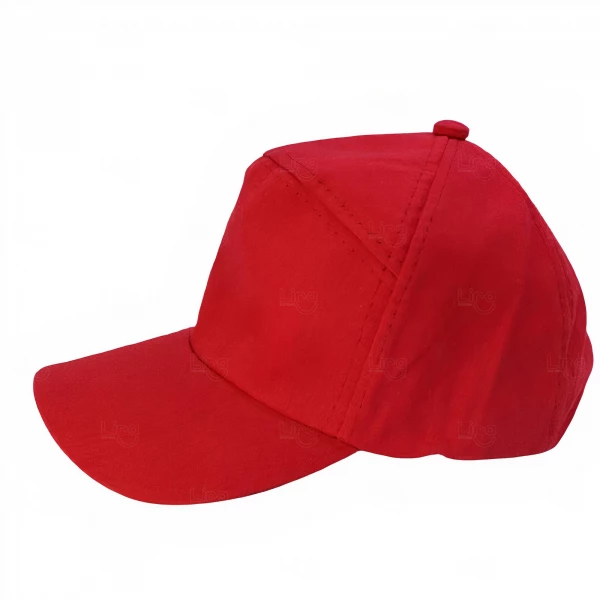 Boné Personalizado Francês / Oxford Vermelho