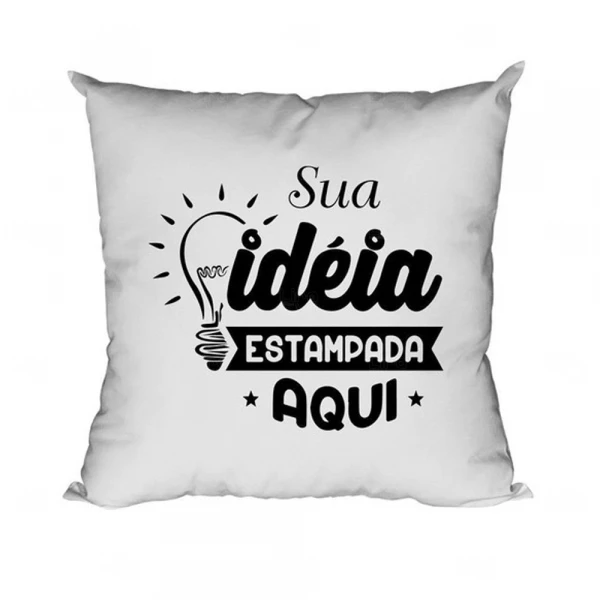 Almofadas Personalizadas Branco