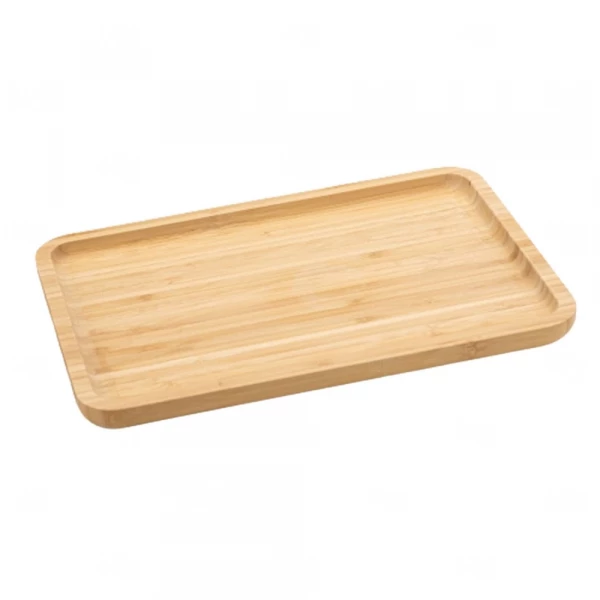Petisqueira de Bambu Retangular 30 x 20 cm Personalizada