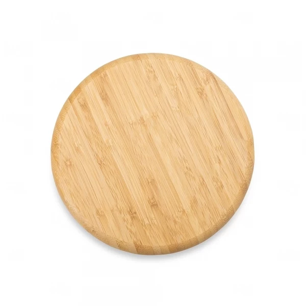 Petisqueira de Bambu Personalizada 25 x 25 cm 