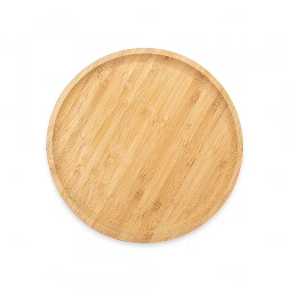 Petisqueira de Bambu Personalizada 25 x 25 cm 