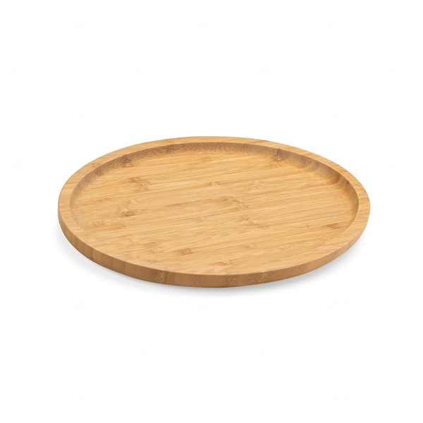 Petisqueira de Bambu Oval 28,5x20,5cm Personalizada