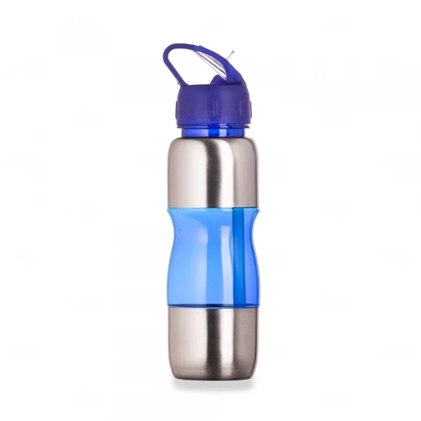 Squeeze Alumínio Personalizada - 600ml Azul