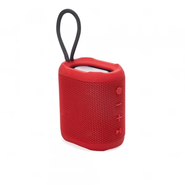 Caixa de Som Personalizada Bluetooth Vermelho