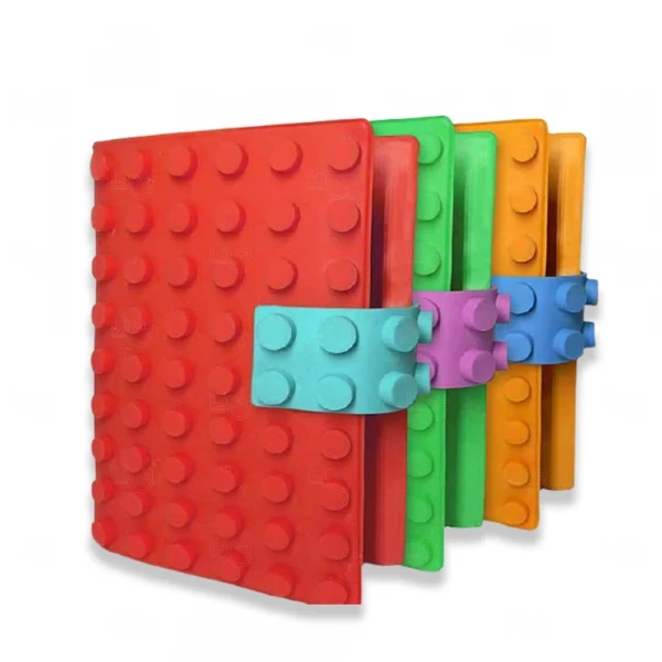 Capa Caderno Lego Personalizado Colorido