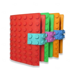 Capa Caderno Lego Personalizado Colorido