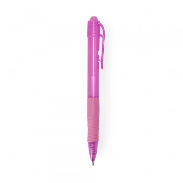 Caneta Plástica Colorida Personalizada 